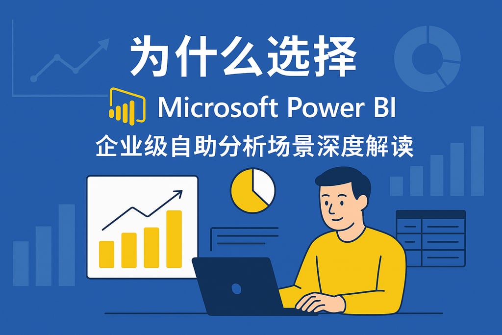 为什么选择Microsoft Power BI？企业级自助分析场景深度解读